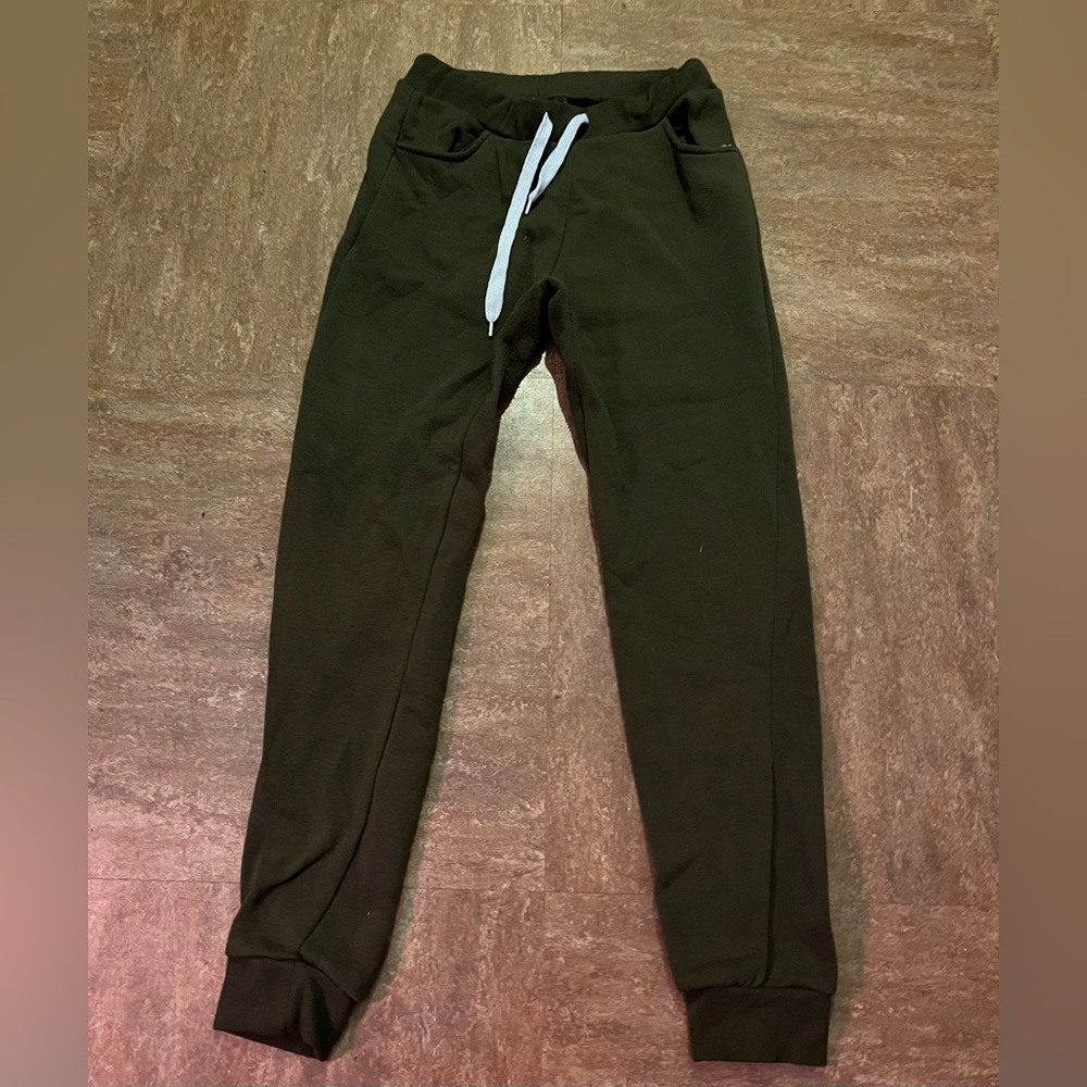 Green pants